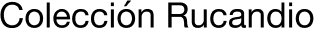 Logo rucandio negro